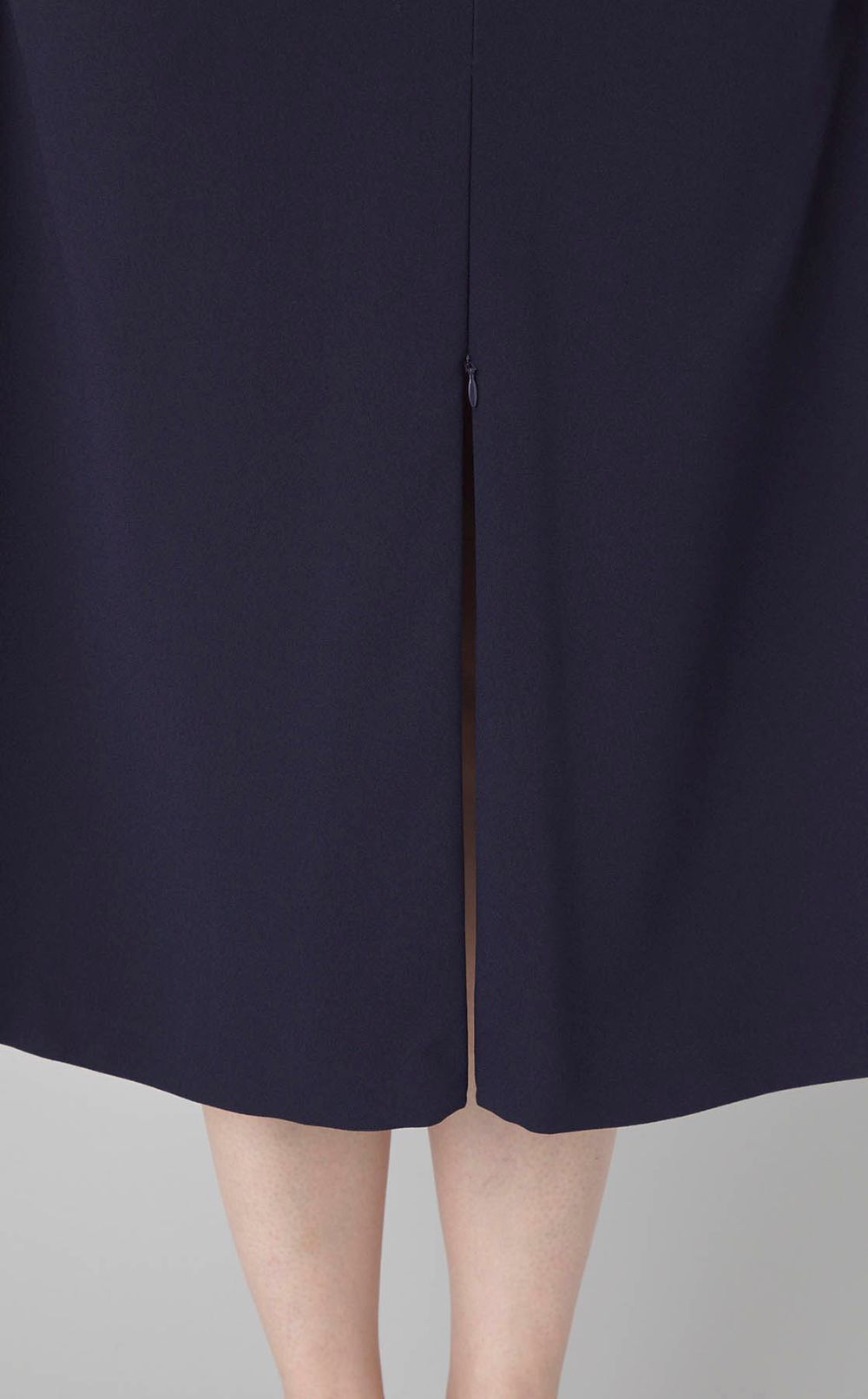 2wayネックパール付ドレス