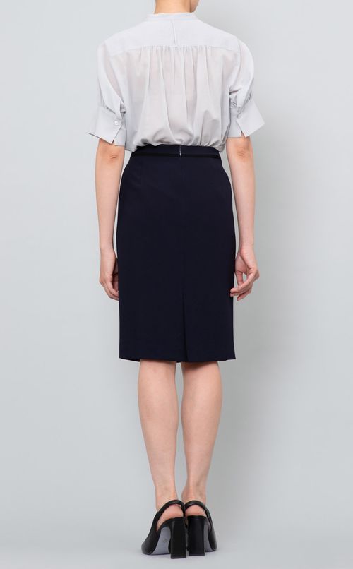 フロントフリルデザインブラウス