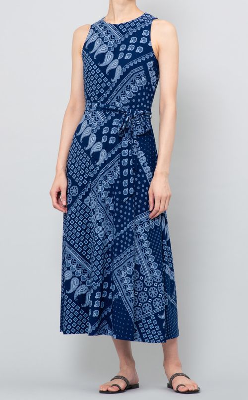 バンダナパッチワーク柄ワンピース