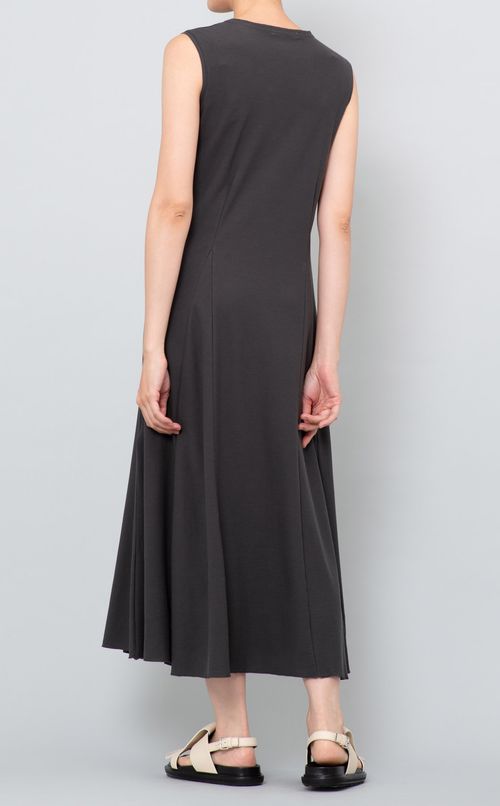 ボリュームフレアマキシワンピース