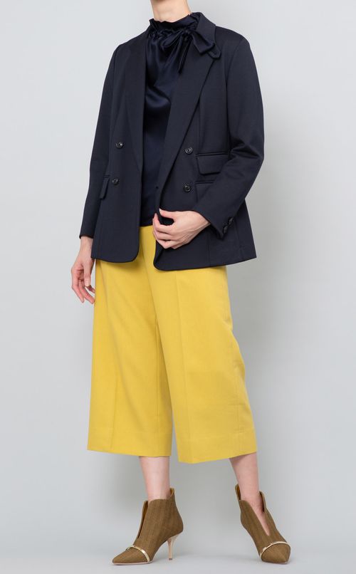 シルクサテンボウタイ付ブラウス