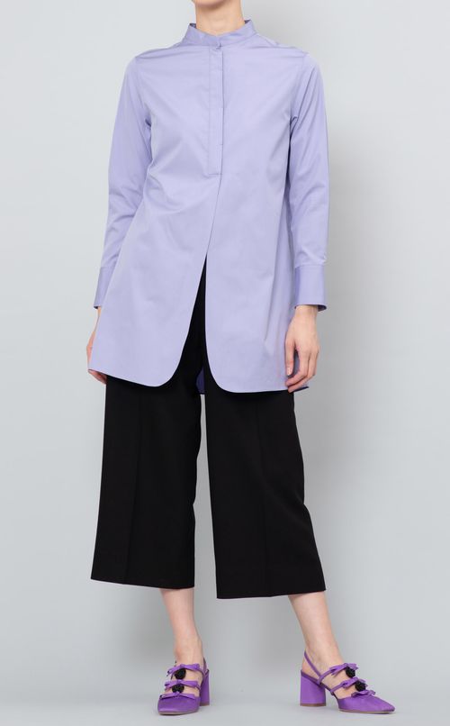 センタープレスワイドパンツ