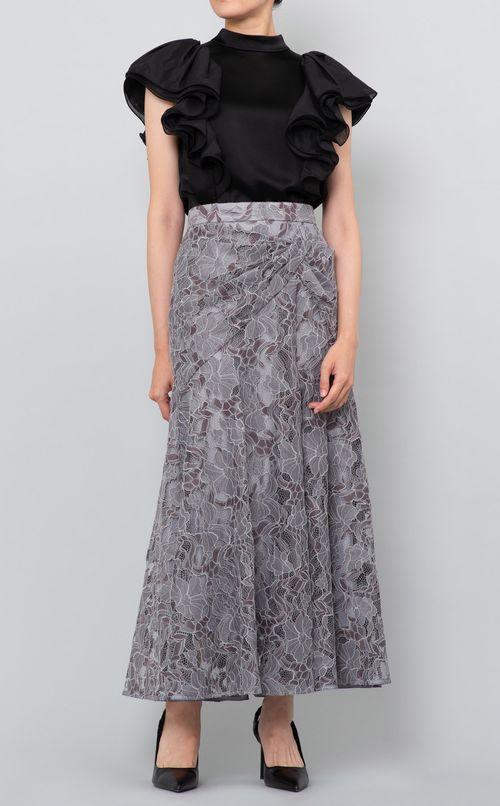 トーションレースマーメイドスカート