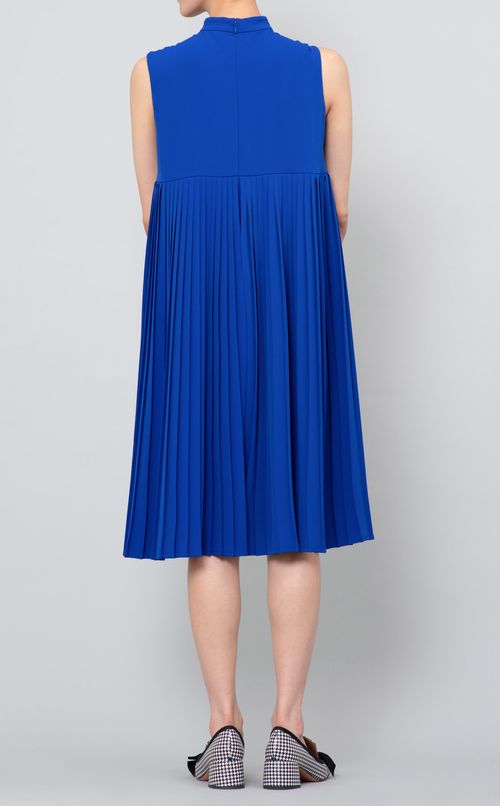 Aラインプリーツワンピース