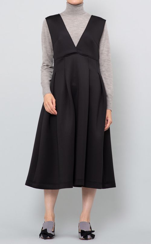 タックフレアジャンパースカート