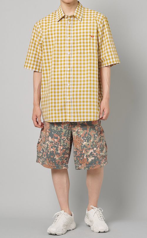 チェックショートスリーブシャツ