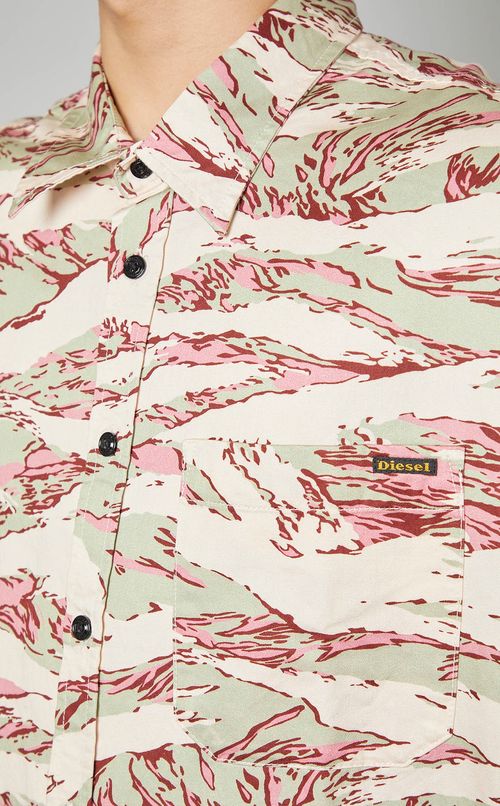 カモフラージュショートスリーブシャツ