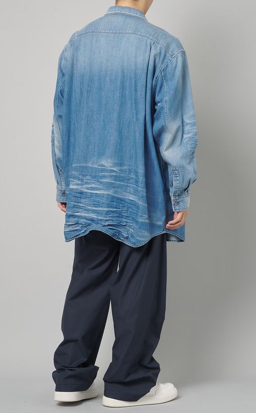 ウエストロゴゴムパンツ