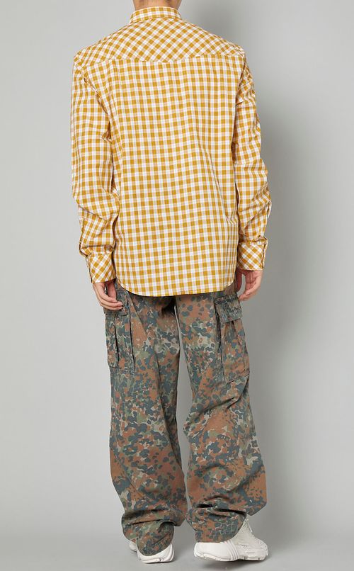 チェックウェスタンシャツ