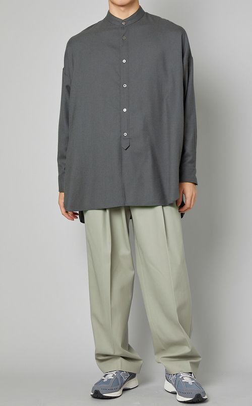 ダブルプリーツイージーパンツ