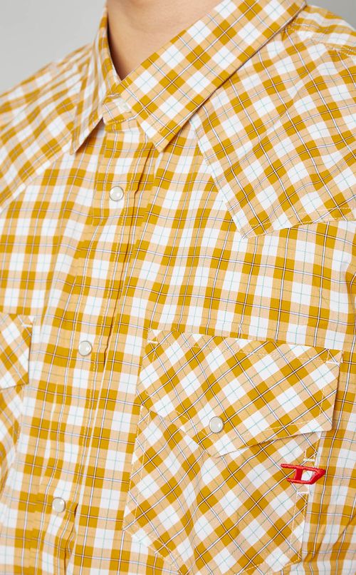 チェックウェスタンシャツ