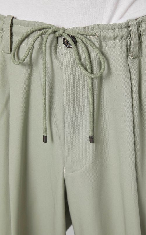 ダブルプリーツイージーパンツ