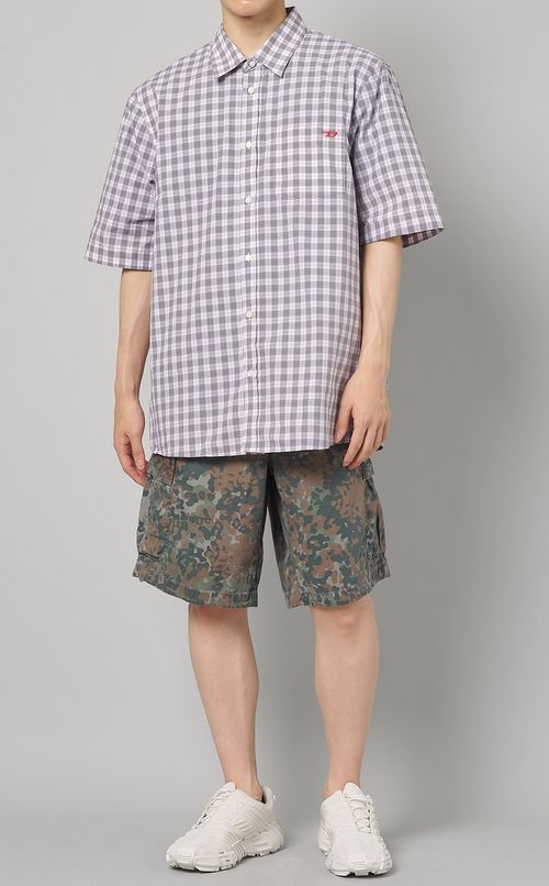 チェックショートスリーブシャツ