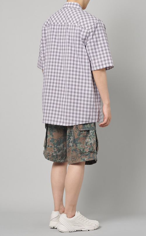 チェックショートスリーブシャツ