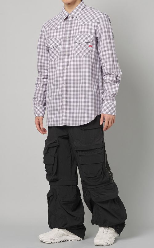 チェックウェスタンシャツ