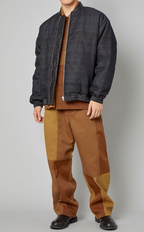 パッチワークパンツ