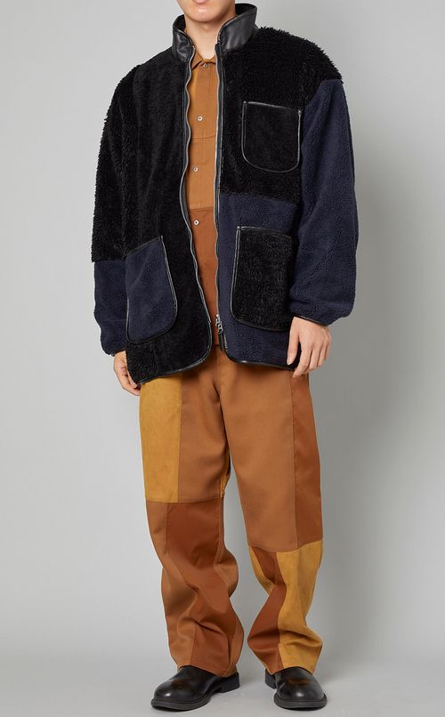 パッチワークパンツ