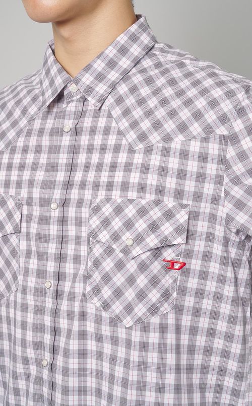 チェックウェスタンシャツ