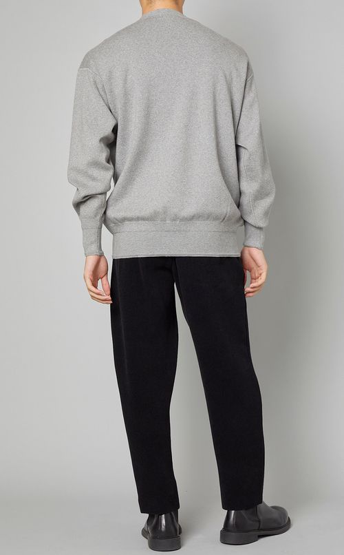 コットンカシミヤプルオーバーニット