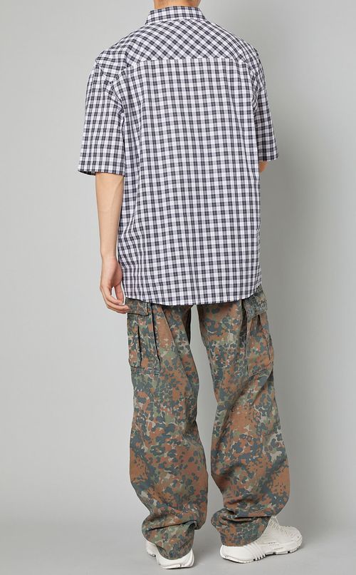 チェックショートスリーブシャツ