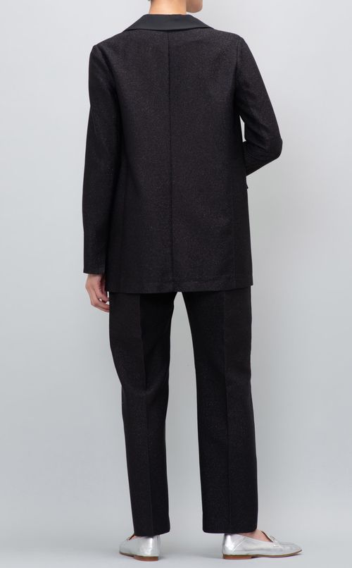 ラメテーラードジャケット