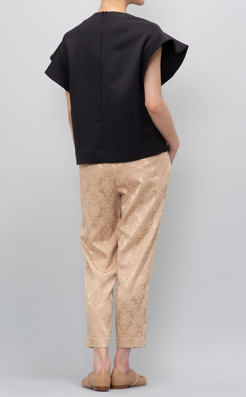 ラッフルスリーブプルオーバー