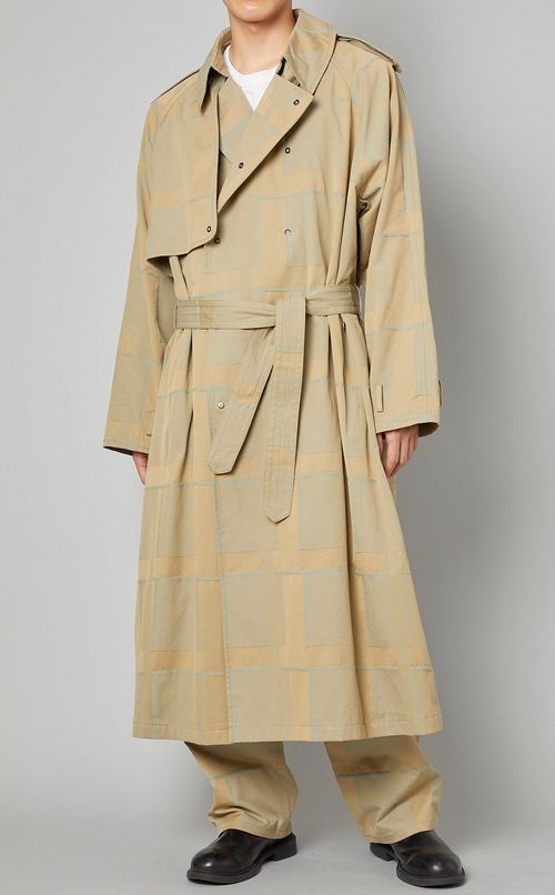 シャドウチェックパンツ