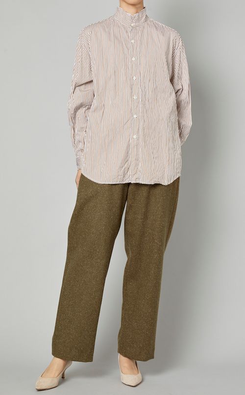 ツイードチノ型パンツ