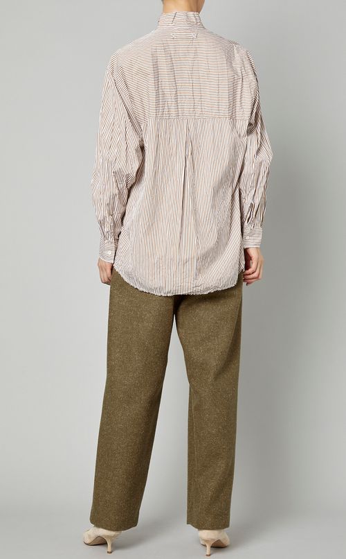 ツイードチノ型パンツ