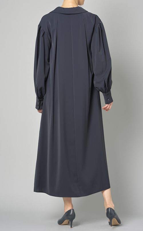 スキッパーステッチマキシワンピース