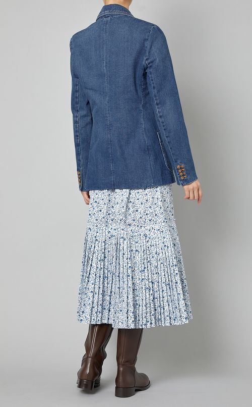 デニムテーラードジャケット