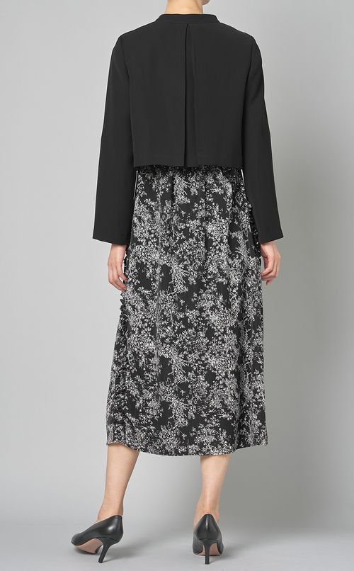 バックタックショートジャケット