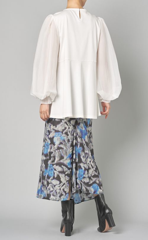 シアースリーブカットプルオーバー