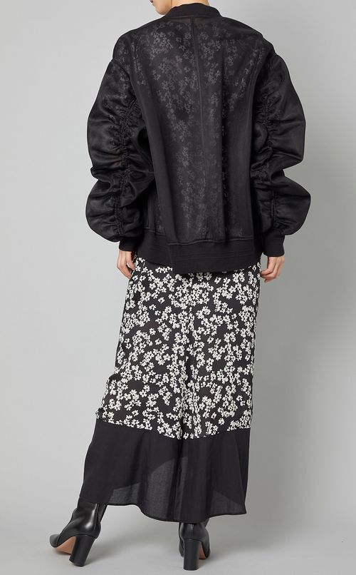 シアーボリュームブルゾン