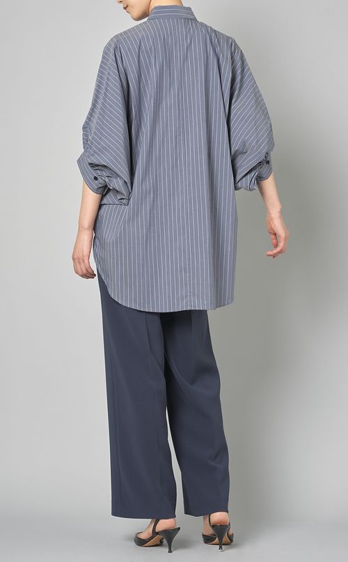 ドルマンスリーブギャザーシャツ