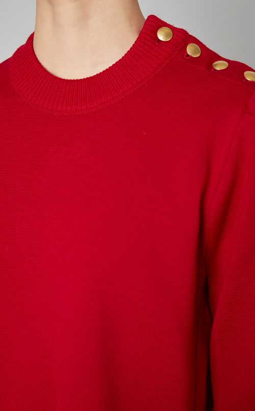 ミラノリブサイドスリットニット