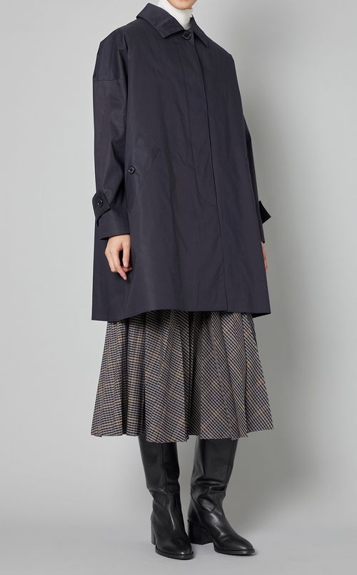 ボアライナー付ステンカラーコート