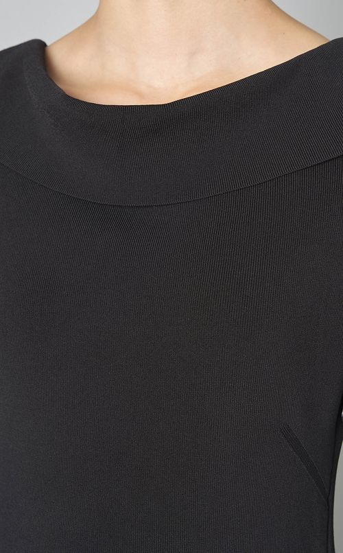 コクーンニットコンビワンピース