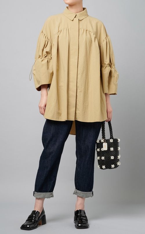 ギャザーリングブラウス