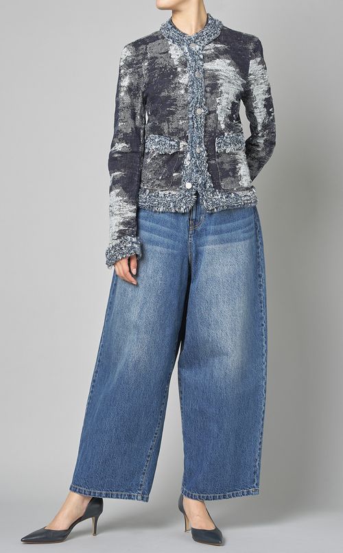 カラーレスデニムジャケット