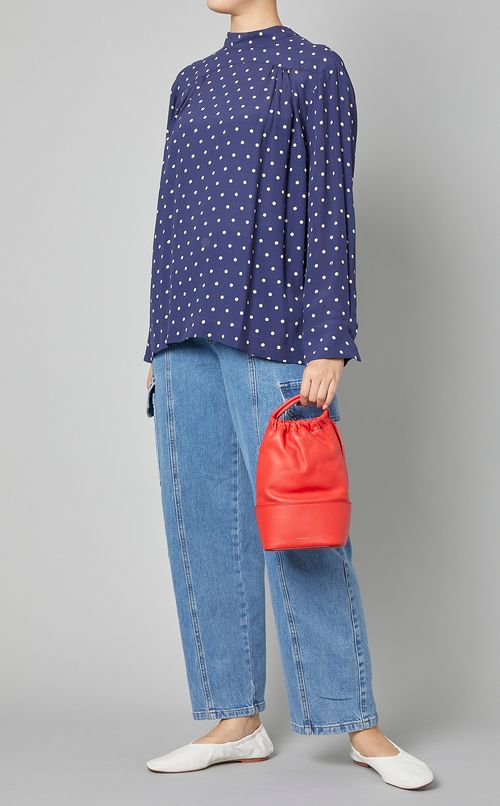 ショルダーベルトギャザーバッグ