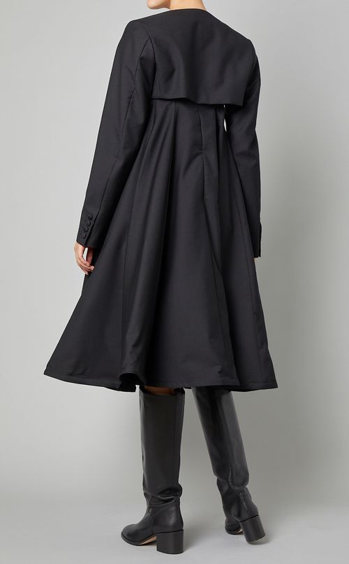 ボレロ付ベアフレアワンピース