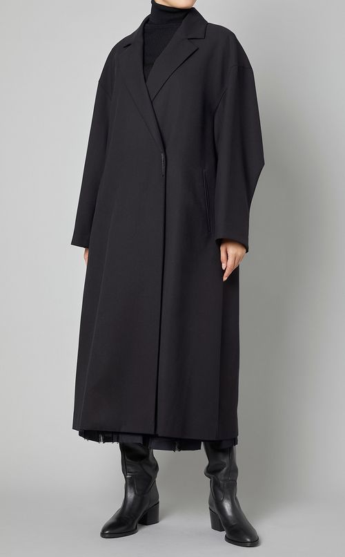 ツイルセミダブルチェスターコート