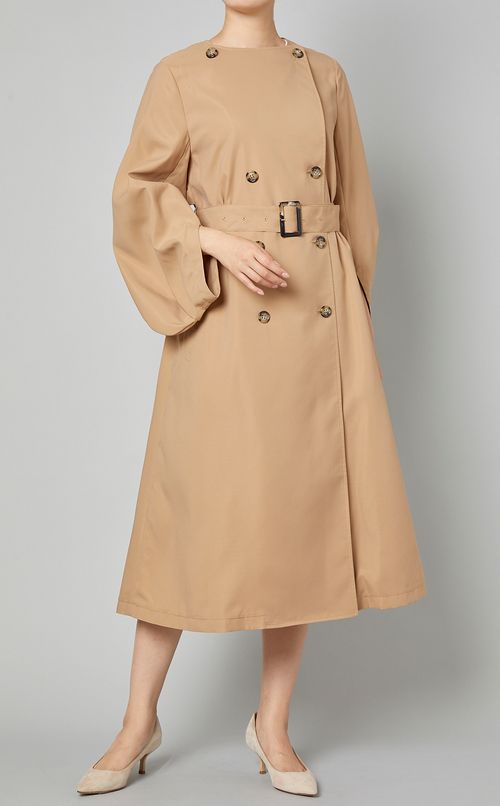 【別注】パフスリーブトレンチコート