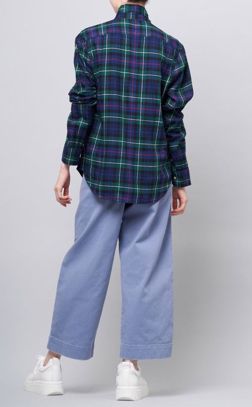 チェックボウタイシャツ