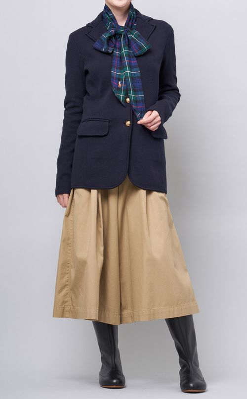 チェックボウタイシャツ