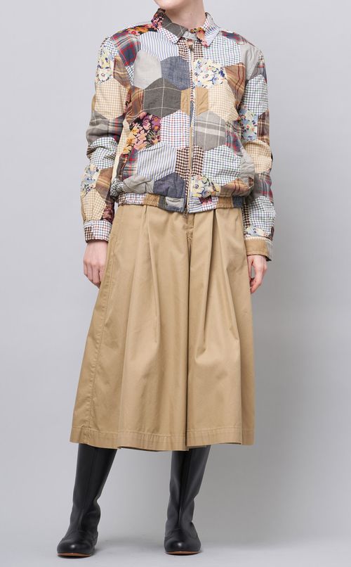 クレイジーパッチワークブルゾン