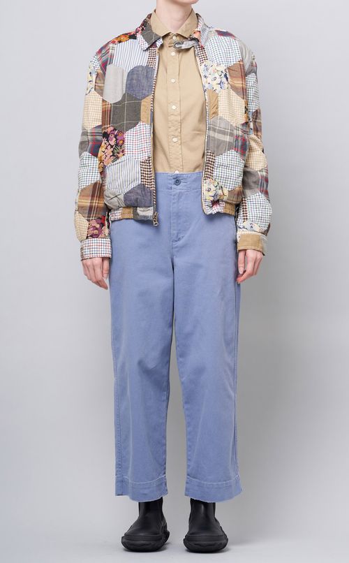 クレイジーパッチワークブルゾン