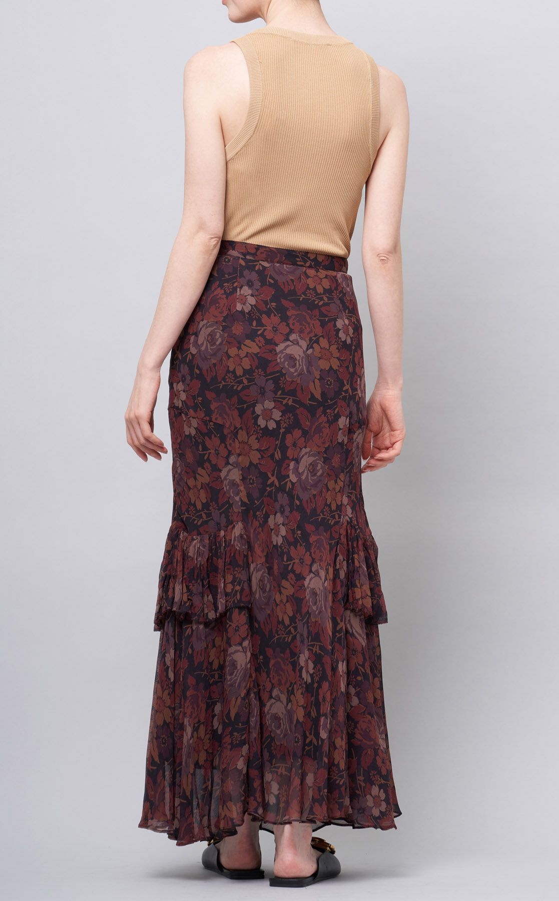 Polo Ralph Lauren｜フラワープリントティアードスカート