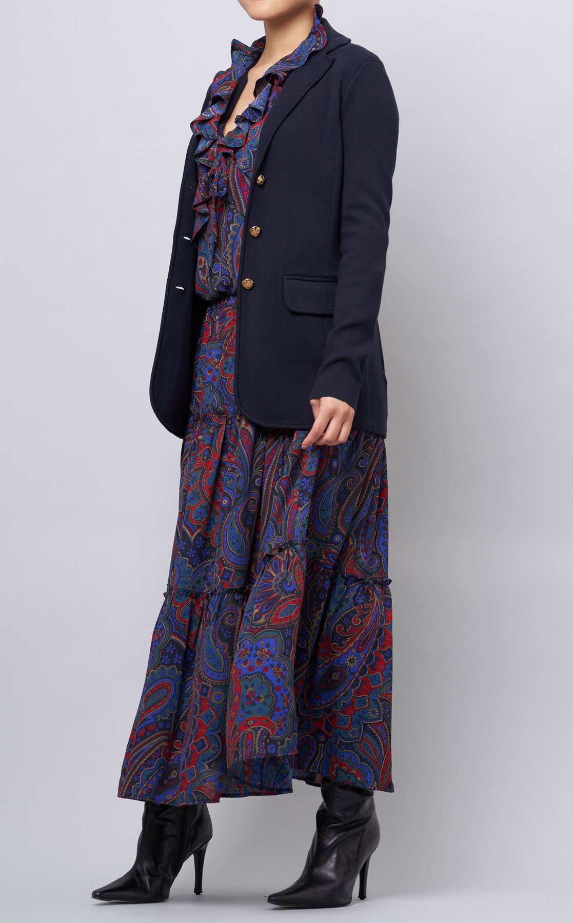 RALPH LAUREN ペイズリープリント ワンピース Lauren Ralph Lauren｜《手洗い可》ペイズリー柄プリントワンピース